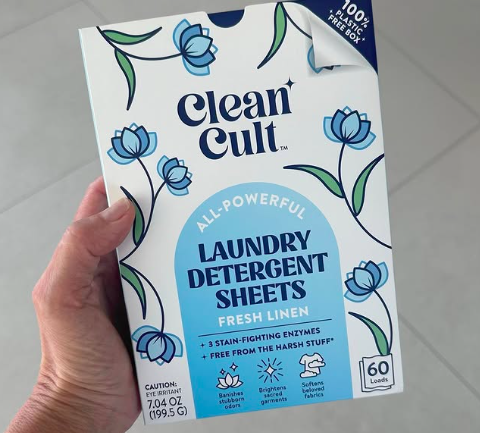 CleanCult laundry sheets