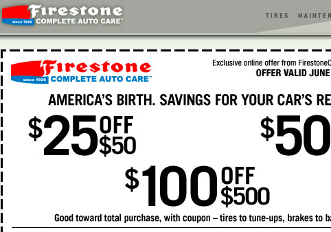 FireStone Coupons