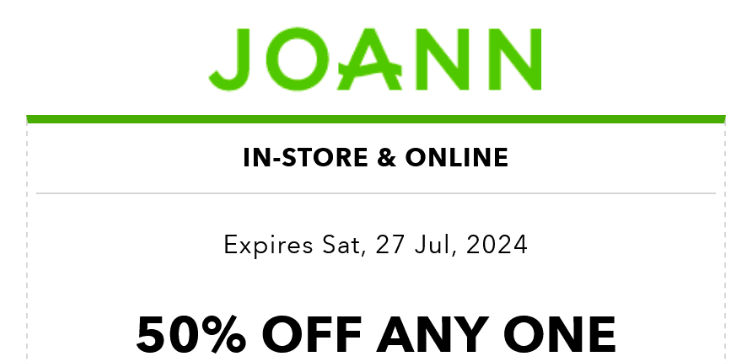 Joann Coupons