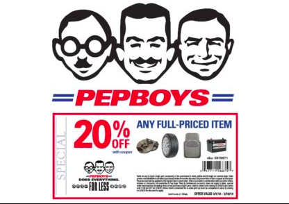 Pep Boys Coupons